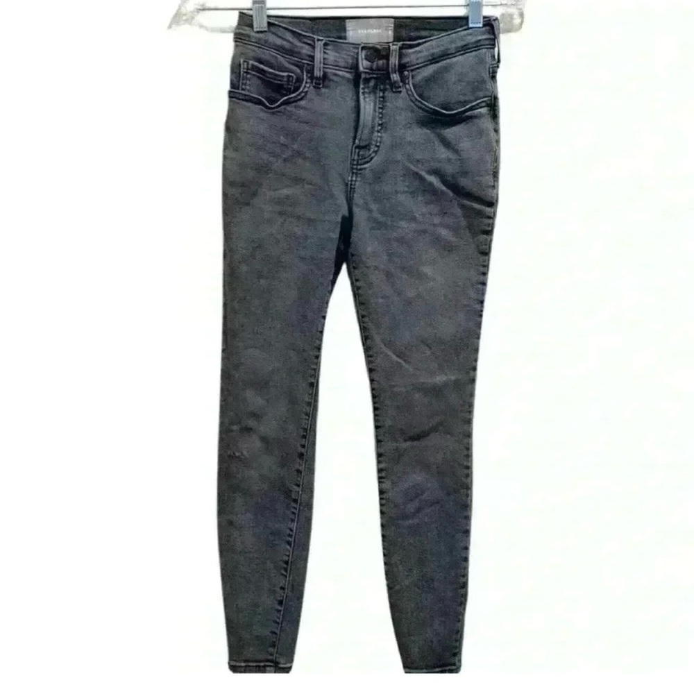 Everlane Skinny Ankle Mid-Rise Denim Jeans - Picture 4 of 8